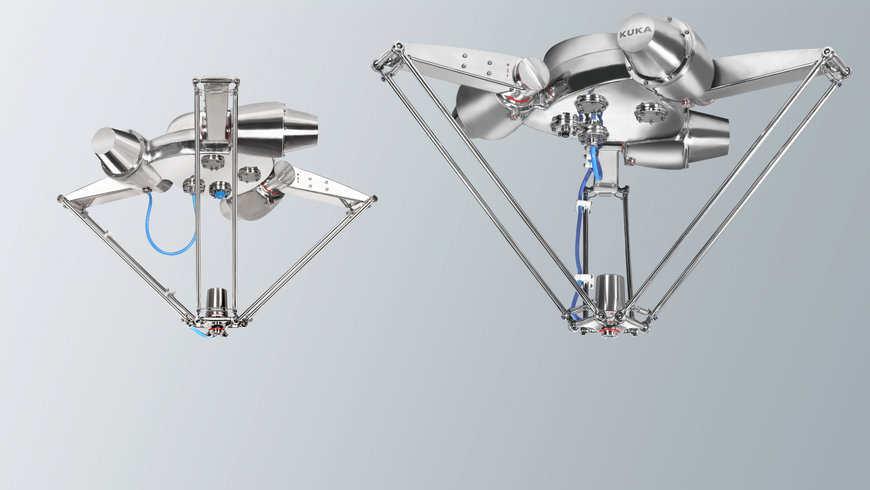 KUKA lança o novo robô higiênico KR DELTA